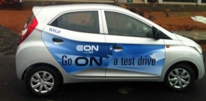 Hyundai  EON photo side view