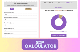 Smartin's SIP Calculator