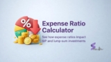 Expense ratio calculator for mutual fund (SIP & Lumpsum)